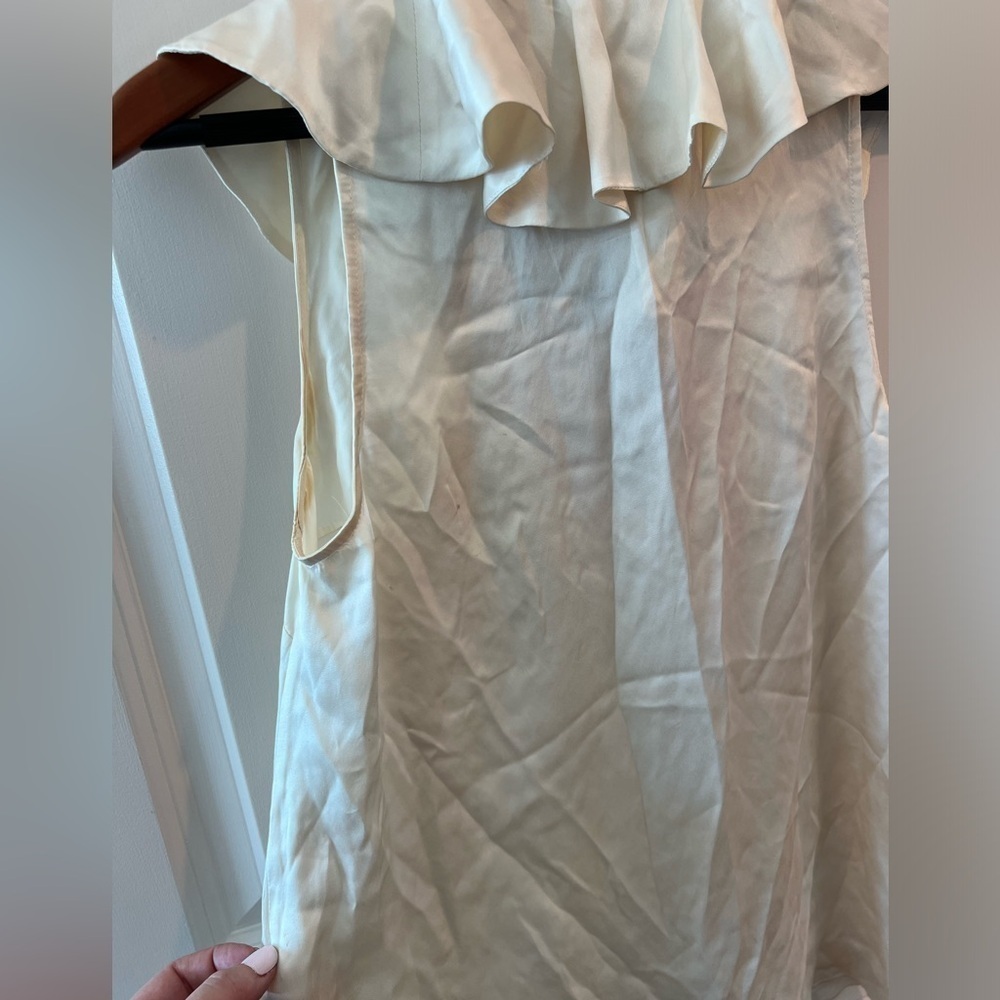 Zimmermann Cream Ruffle Blouse - Picture 13 of 16
